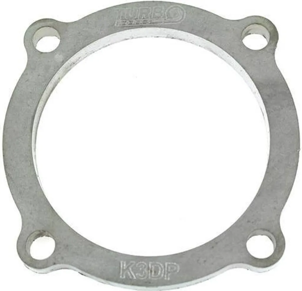 Bride d'échappement pour turbo K03 avec adaptateur de downpipe inox