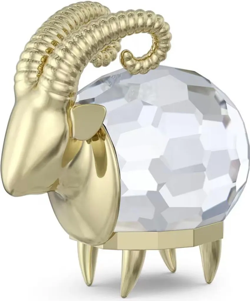 Statue Capricorne en Cristal Swarovski Zodiac - Objet Déco Luxe 2024