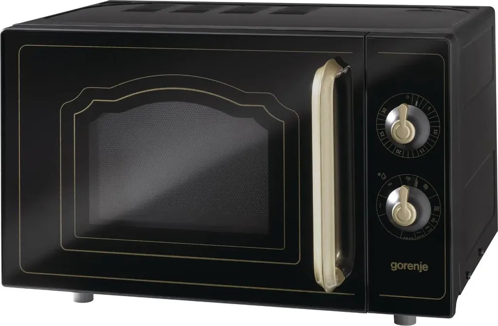 Micro-ondes pose libre vintage Gorenje compact pour cuisson homogene - 3