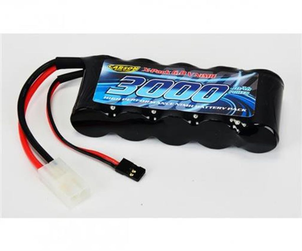 Carson NiMH-RX-Pack-6V-SubC3000mAh-TAM/JR Produktbild 