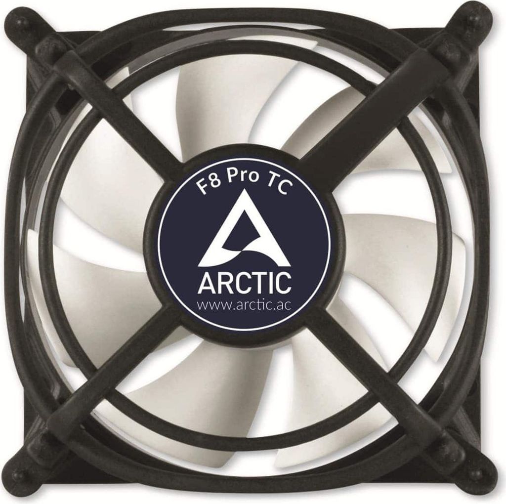 Arctic Cooling F8 Pro TC koelventilator - 1 x 80 mm - 2000 Productafbeelding 