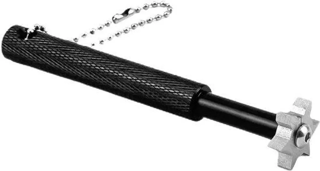 Nettoyant clubs de golf noir haute précision avec lime intégrée
