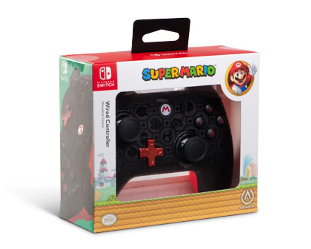 Manette Gamer PowerA Mario Shadow Noir pour Console Nintendo Switch - 7