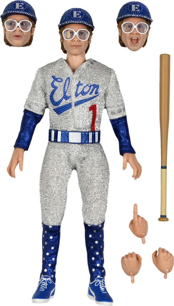 NECA Elton John Clothed Actionfigur Live in '75 Deluxe Set 20 cm