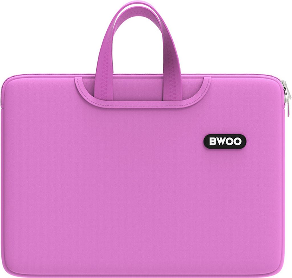 BWOO Neopren Schulter Laptop-Tasche 14“ rosa Produktbild 