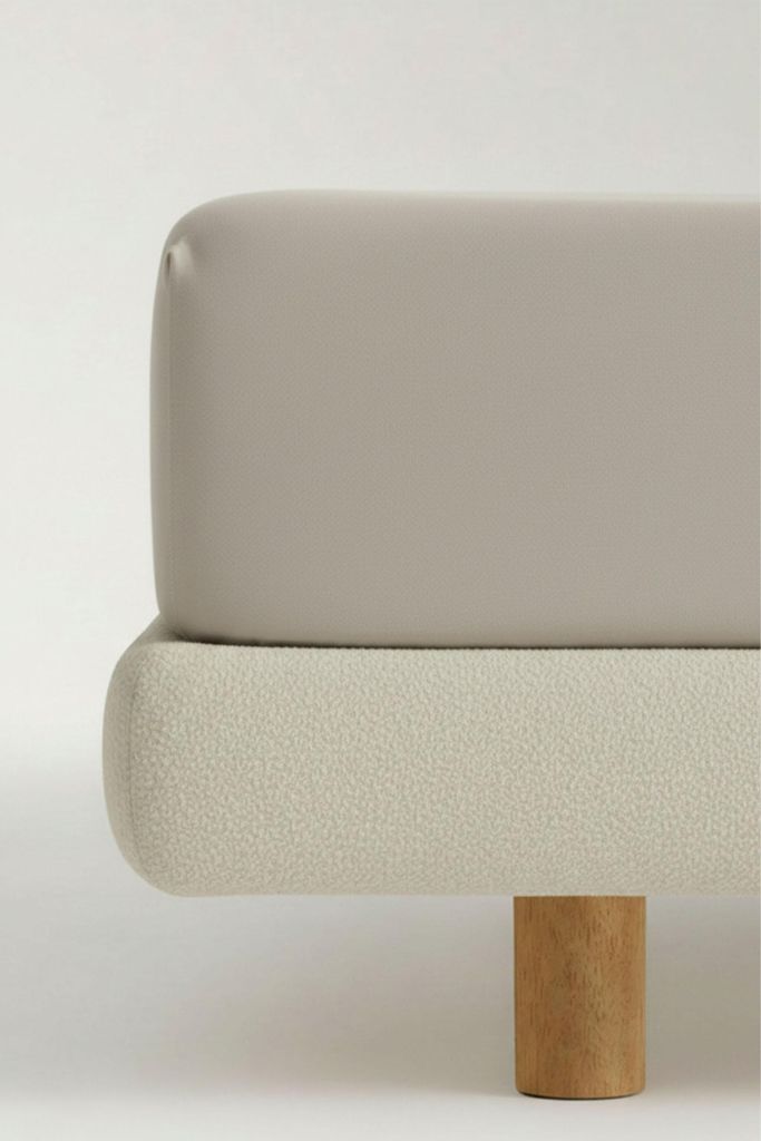 PRZEŚCIERADŁO JERSEY 180GSM 90x200 cm TAUPE Z ZAKŁADEM Zdjęcie produktu  Obraz wygenerowany przez AI