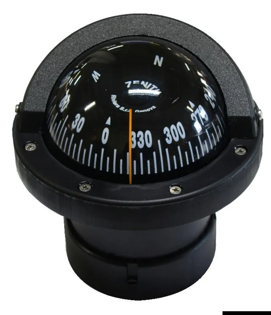 Compas de Navigation pour Vedette et Voilier Zenith SLIM 3 Noir