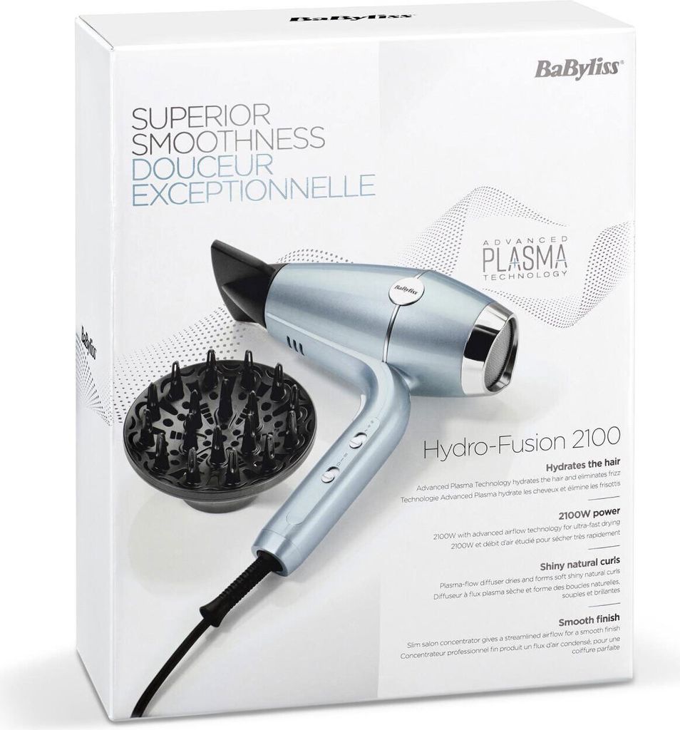 Suszarka do włosów BaByliss Hydro-Fusion z zaawansowaną Zdjęcie produktu 13