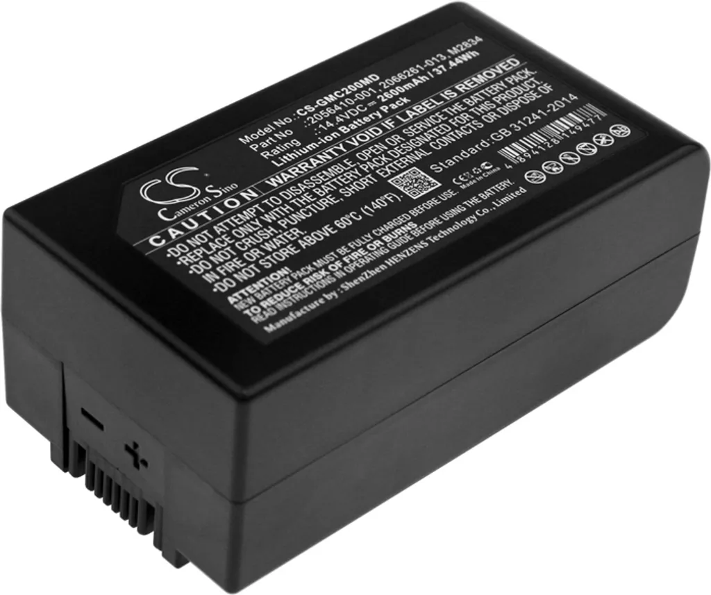 Batterie de Rechange pour Enregistreur ECG GE MAC 2000 Séries 14.4V