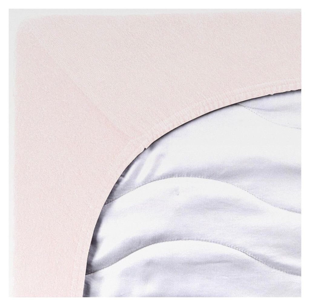 Frottee Spannbettlaken Stretch – Weiches, dichtes 180 g/qm Spannbetttuch mit Rundumgummi – geeignet für Matratzen bis 30 cm – 90x200-100x200...