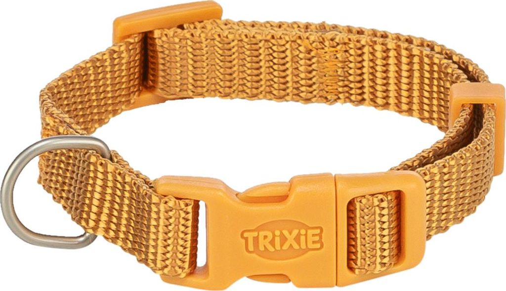 Trixie Premium Halsband, S-M: 30-45 cm/15 mm, curry