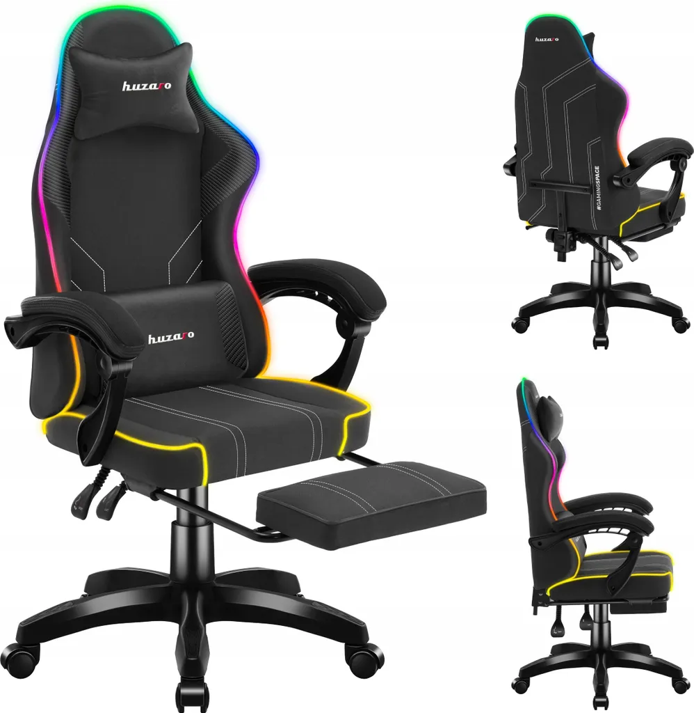 Force 3.7 RGB gaming chair Black - 18