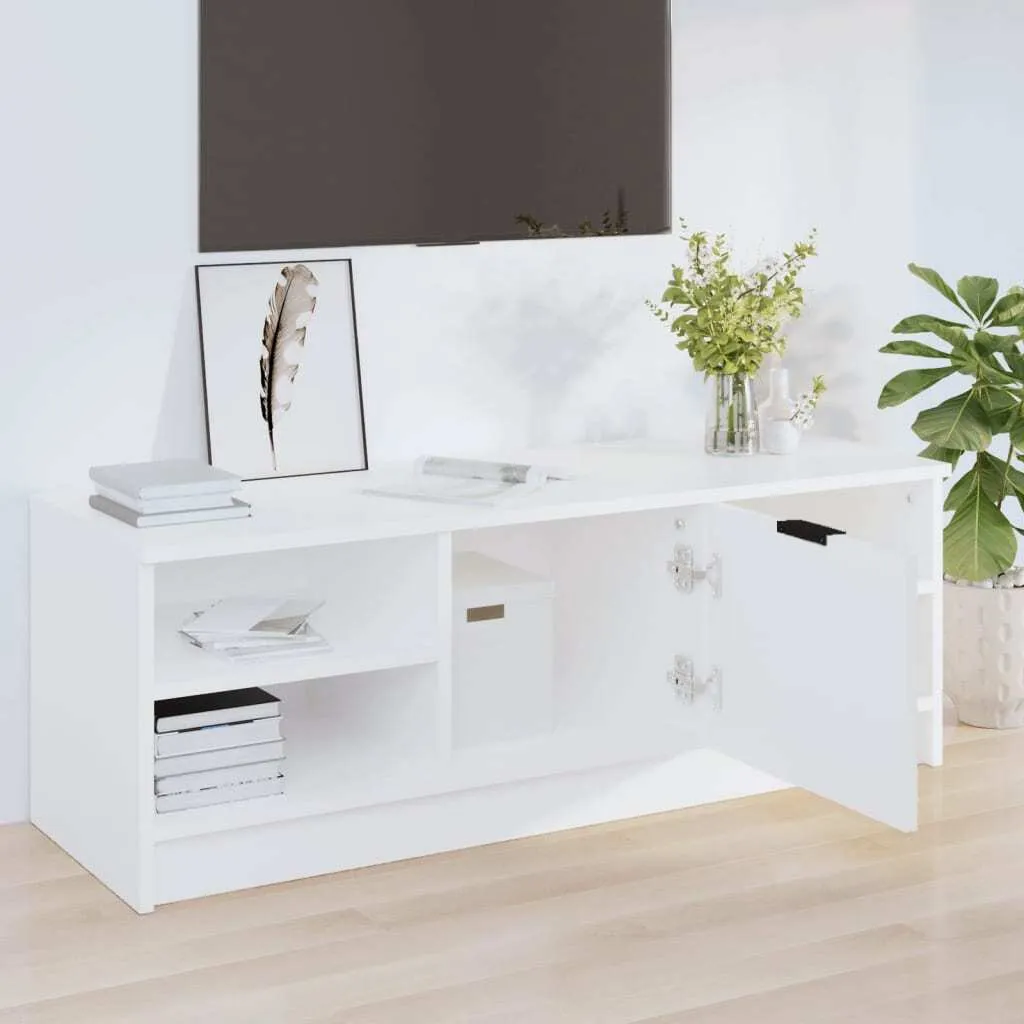 Porta TV Moderno Cloris 102cm Bianco | Mobile Soggiorno Best Möbel