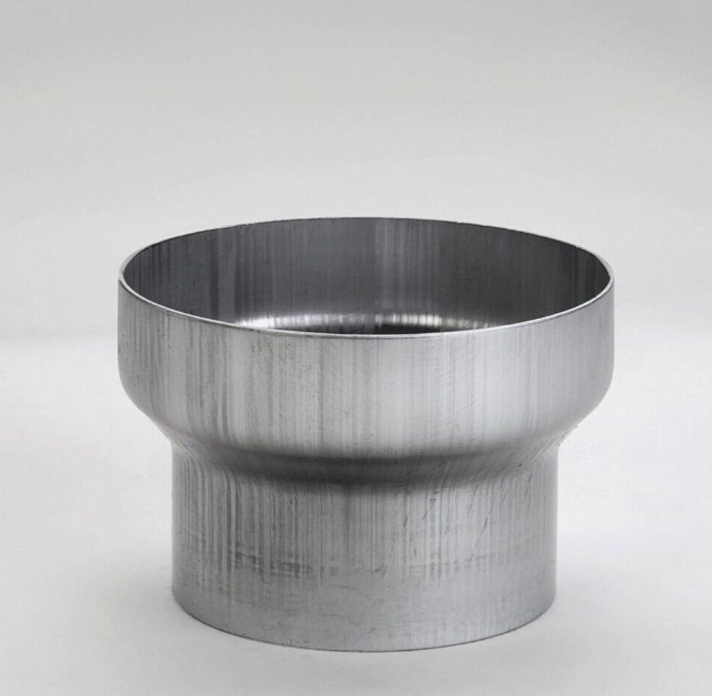 Fallrohrreduzierung Passkonus Reduzierung Stufenreduzierung Titan - Zink Ø 100→76mm