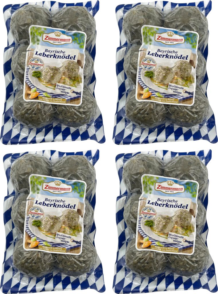 Food-United Knödel - Leberknödel aus Bayern 4x400g, 24 Produktbild 