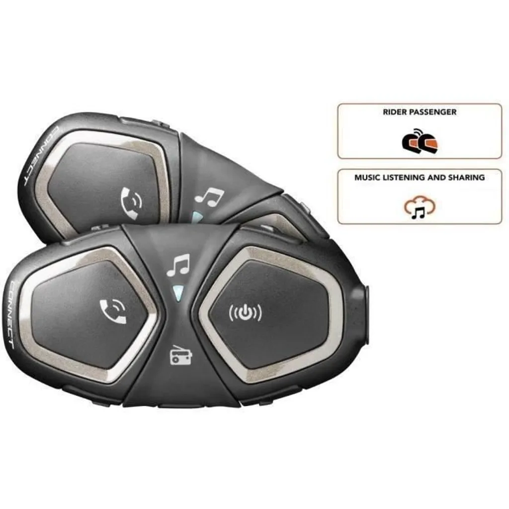Système Interphone Double Kit Bluetooth avec son HD et montage facile - 2