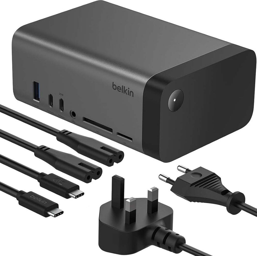 Belkin CONNECT USB-C 11-in-1 Pro GaN Dock 150W 2xHDMI Produktbild 