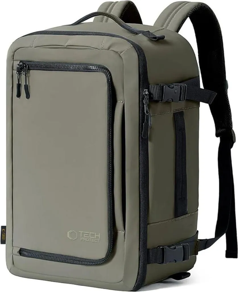 Sac à dos Tech-Protect Defender S50 vert 20L pour ordinateur portable