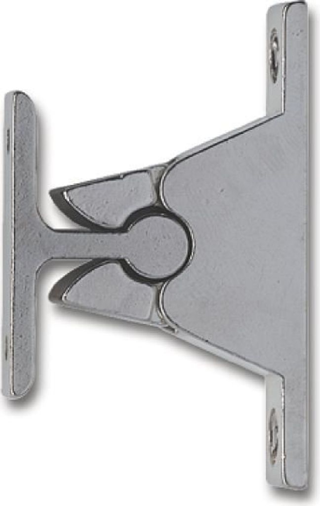 SCHACHERMAYER Türhalter mit Klemmmechanismus, silber, Produktbild 