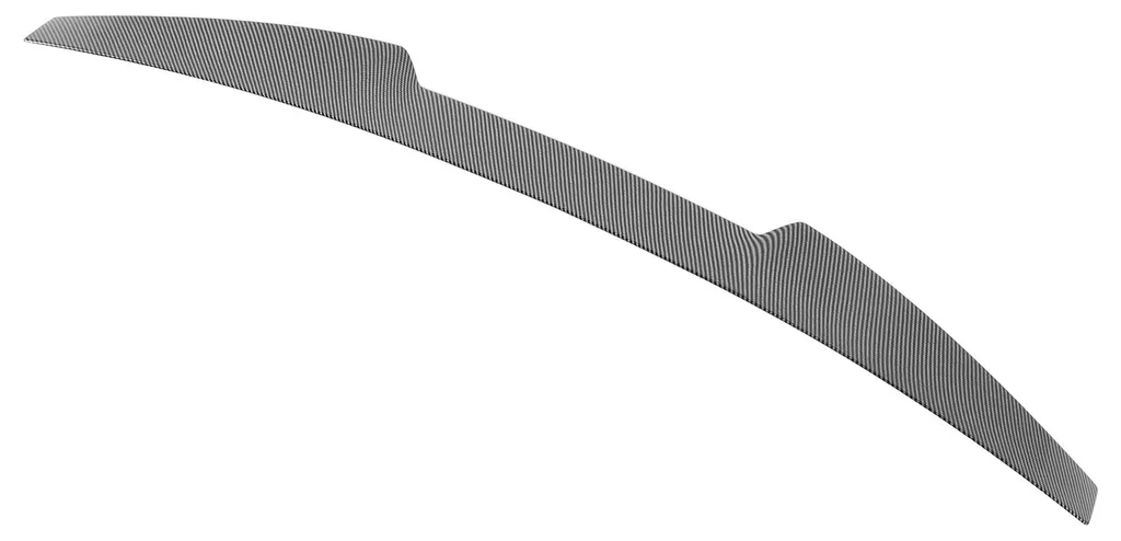 Aileron aérodynamique BMW E60 en fibre de carbone finition luxe