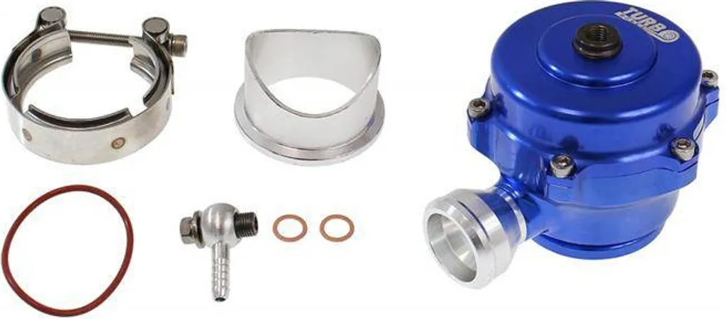 Soupape de Décharge Turbo 50mm Recirculante V-Band TurboWorks Bleu QR