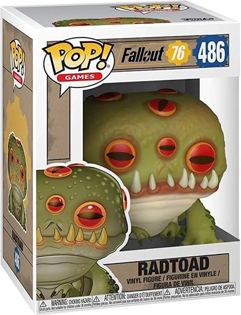 Figurine Radtoad 486 Fallout 76 Funko Pop Haute Qualité Version Vinyle - 2