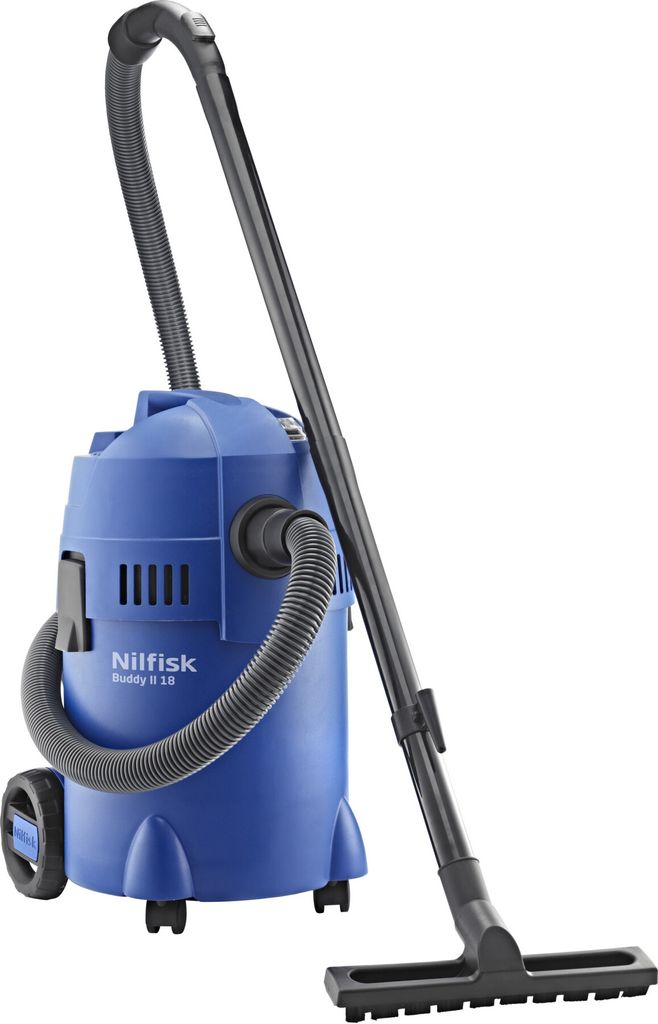Nilfisk Buddy II 18, Suché a mokré, Černá, Modrá, 18 l, 40 Obrázek produktu 