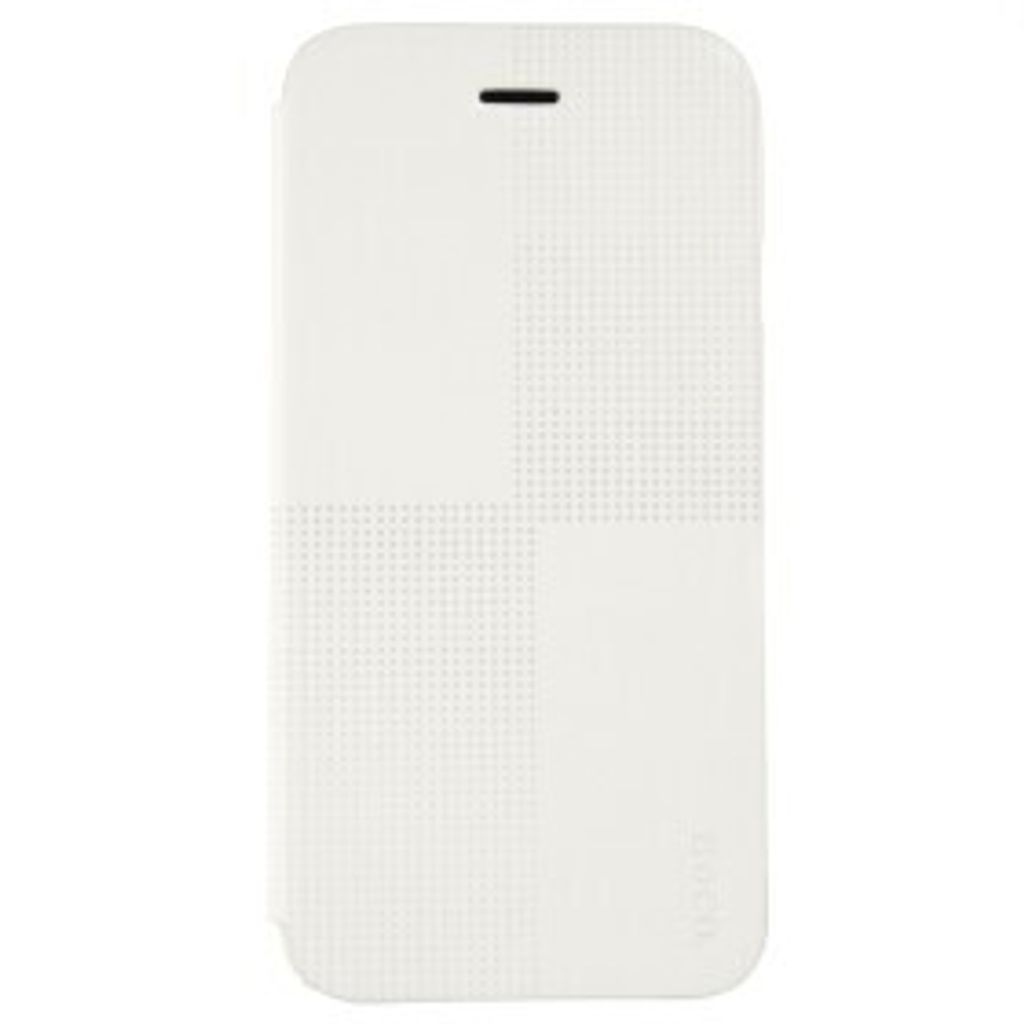 Original Flip Cover Handyhülle für iPhone 6 Kristall Serie Weiß HI-L053