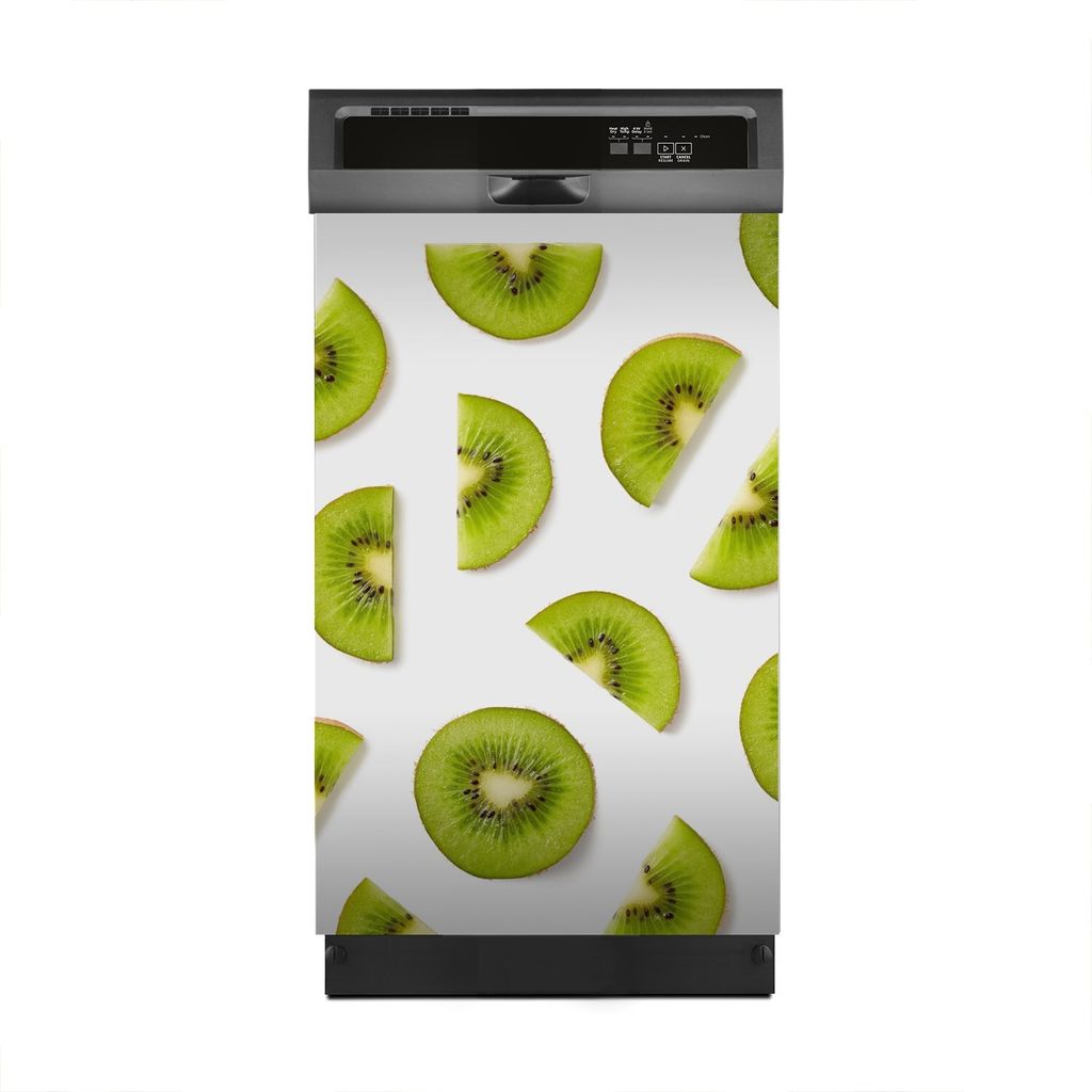 Aufkleber sticker 45x70 cm Dekorative folie Spülmaschine - Weiße Früchte