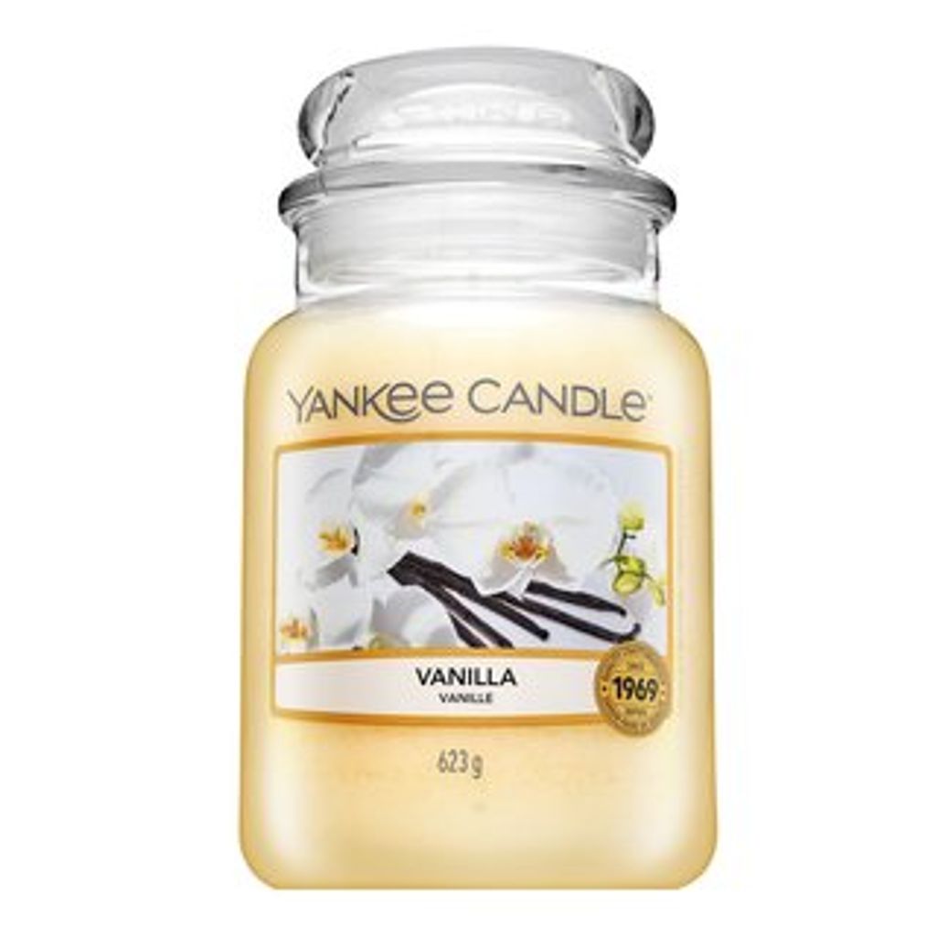 Yankee Candle Vanilla - Große Duftkerze im