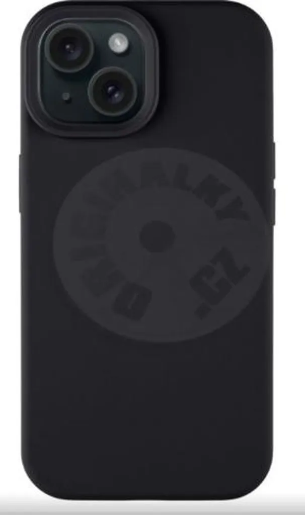 Coque iPhone 15 Tactique Velours Smoothie Asphalte - Idéal pour le Grip