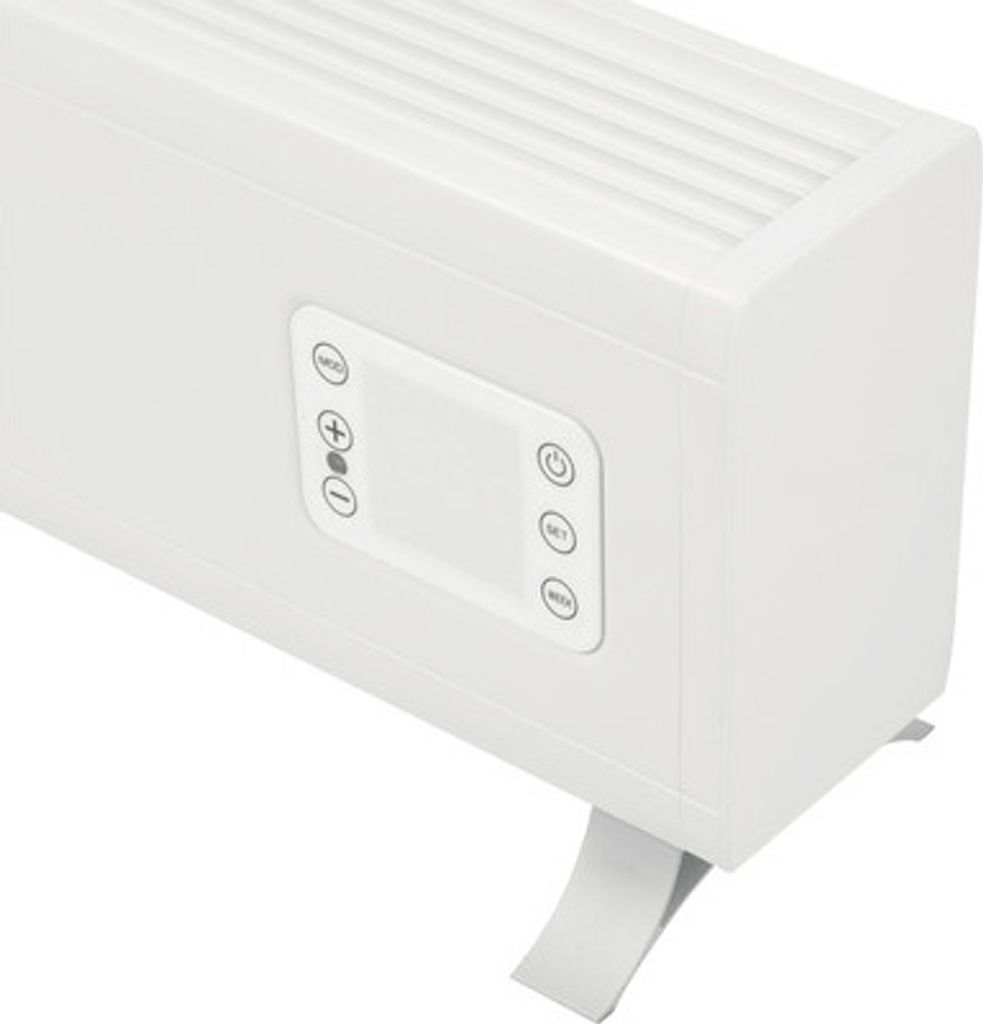 Eurom Alutherm Sockelleiste 1500 Weiß - Konvektorkachel 1500 W