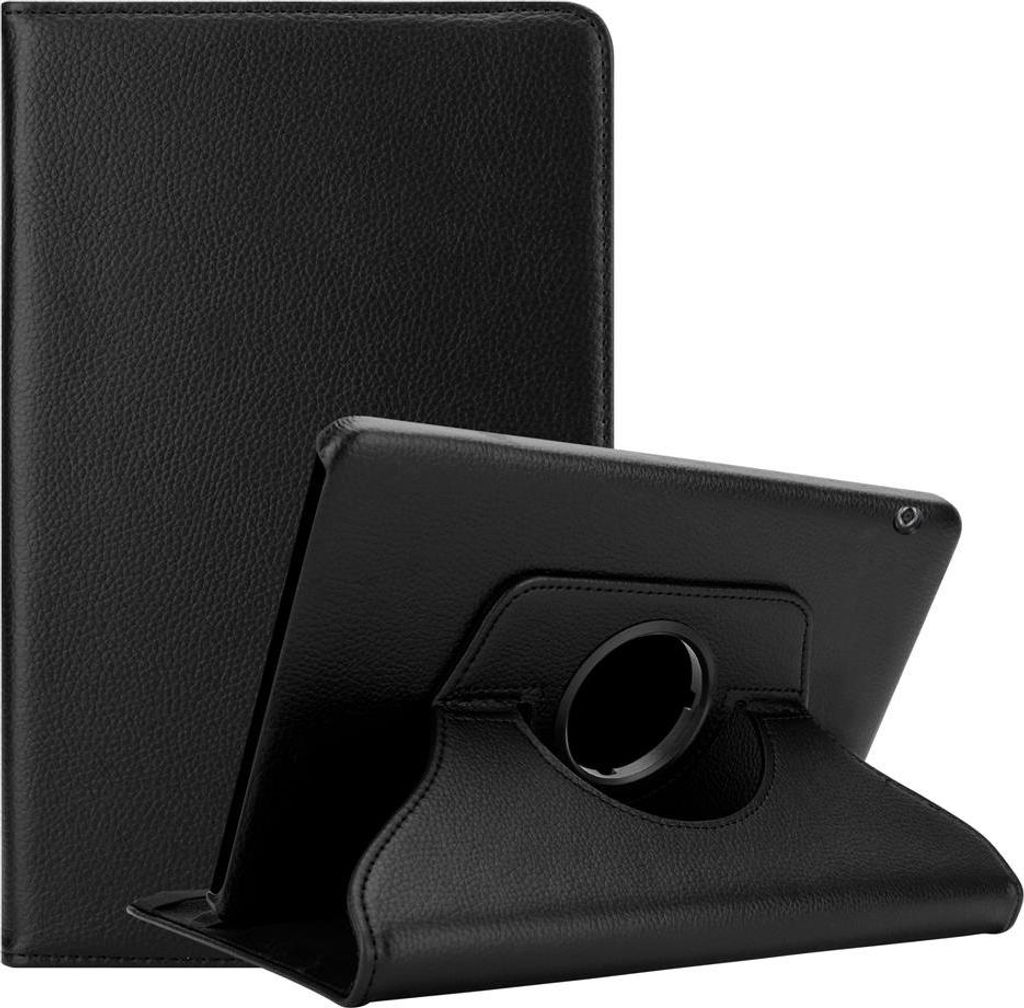 Cadorabo Hülle für Huawei MediaPad T5 10 (10.1 Zoll) Tablet Schutz Hülle in Schwarz Schutzhülle Etui Case Tasche Cover