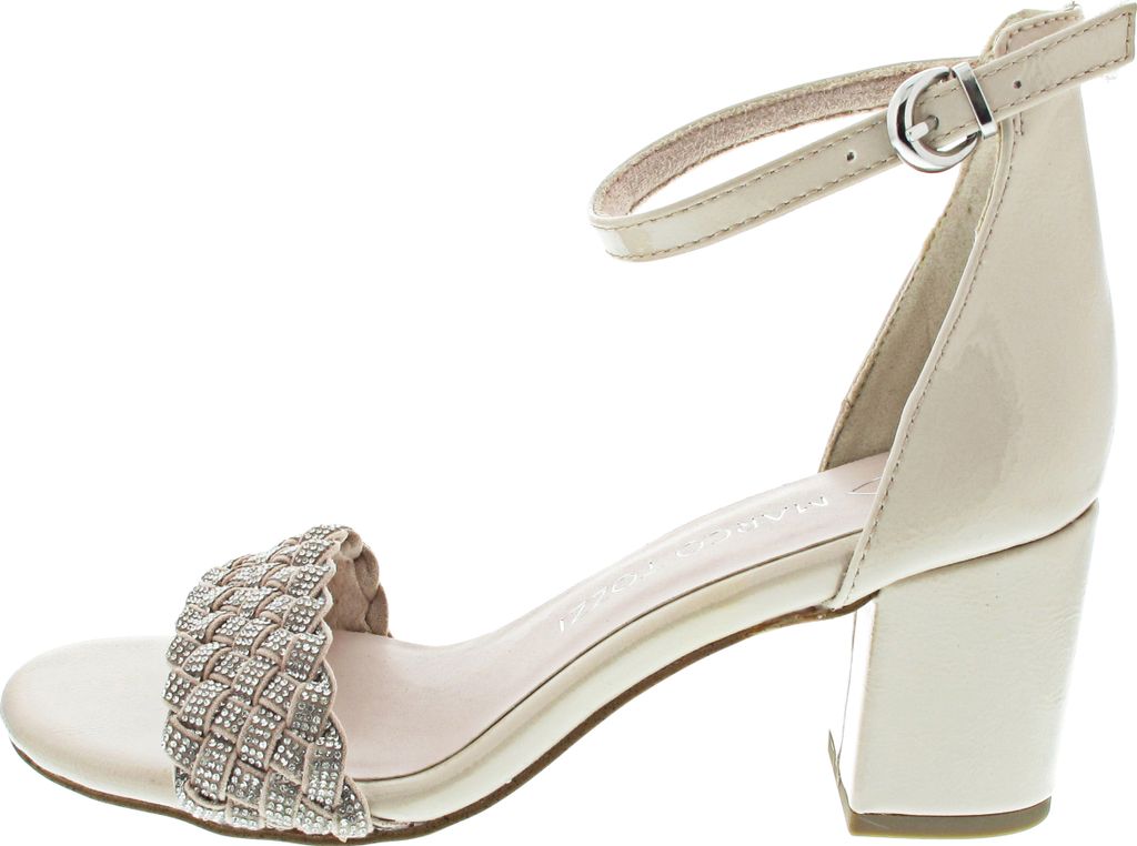 MARCO TOZZI Damen Sandalette geschlossene Ferse Glitzer Produktbild 15