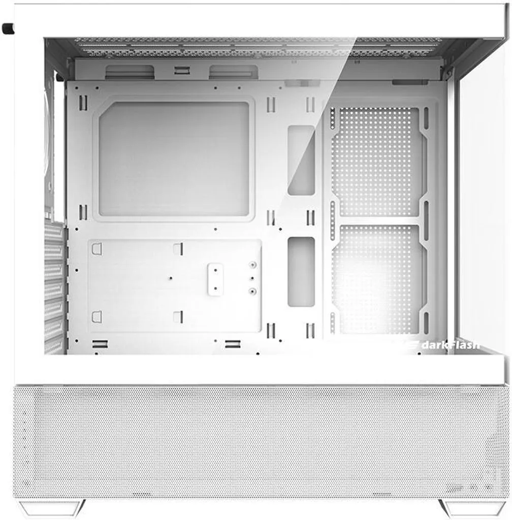 darkFlash DS900 AIR White: Case Gaming Panoramico con USB-C - 2