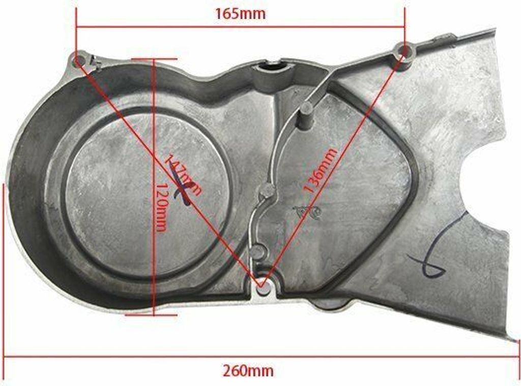 Motordeckel Zündung Typ 4 Pit Bike Dirt Bike Monkey ATV Quad HMParts