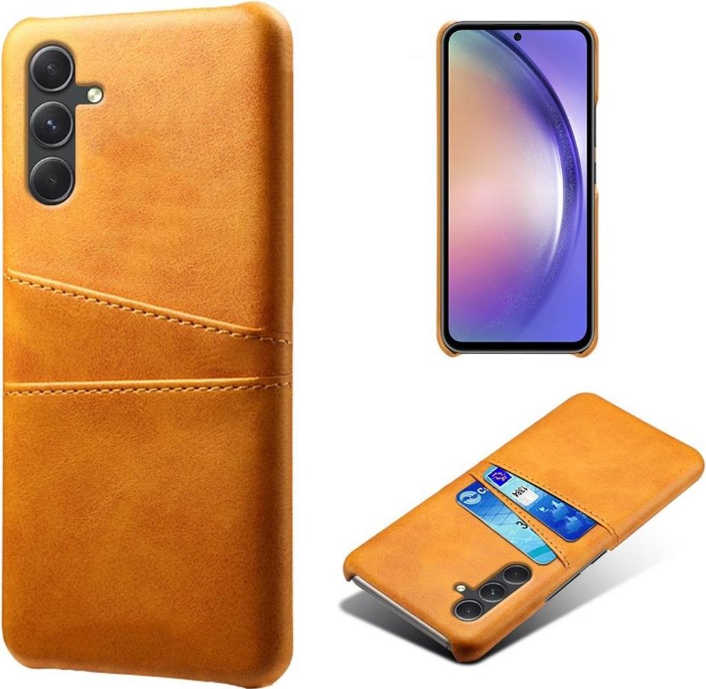 Samsung Galaxy A55 Hülle - Coverup Kartenfach Back Cover - Orange