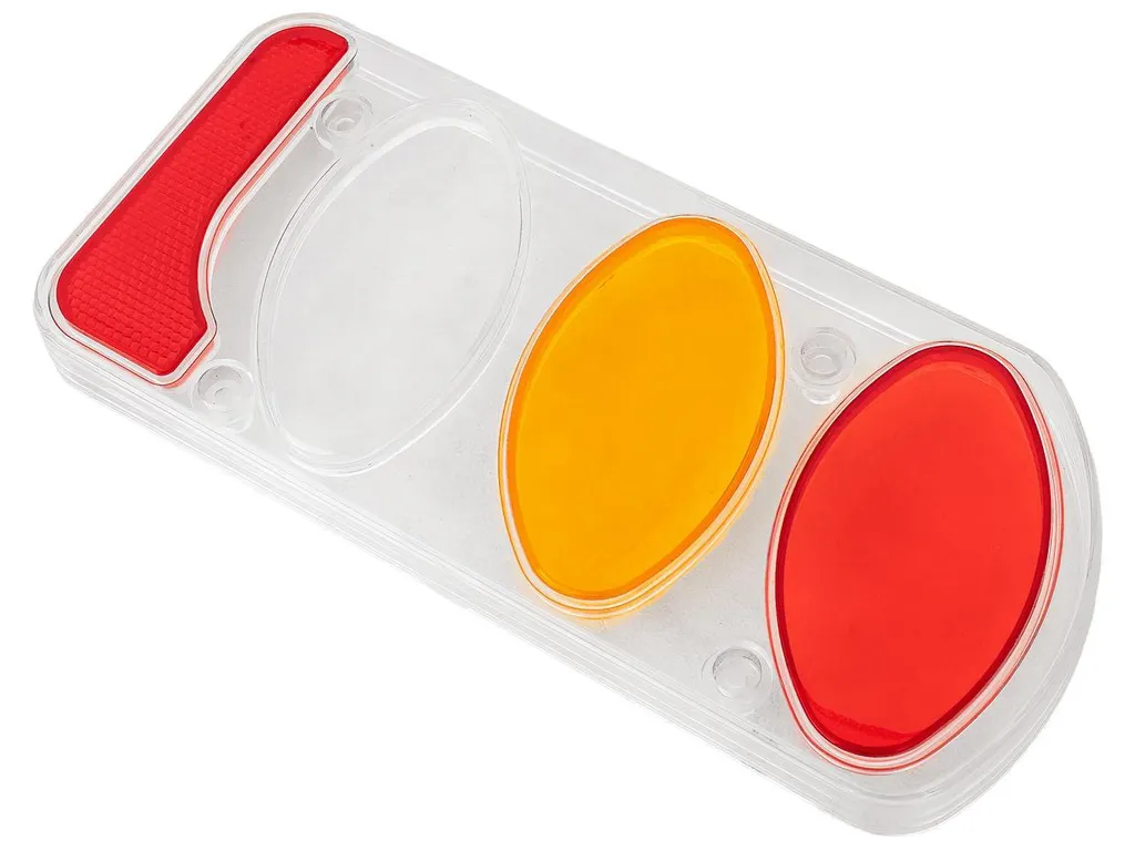 Kit cabochon de feu arrière pour porte-vélos Peruzzo Parma - Plastique HD