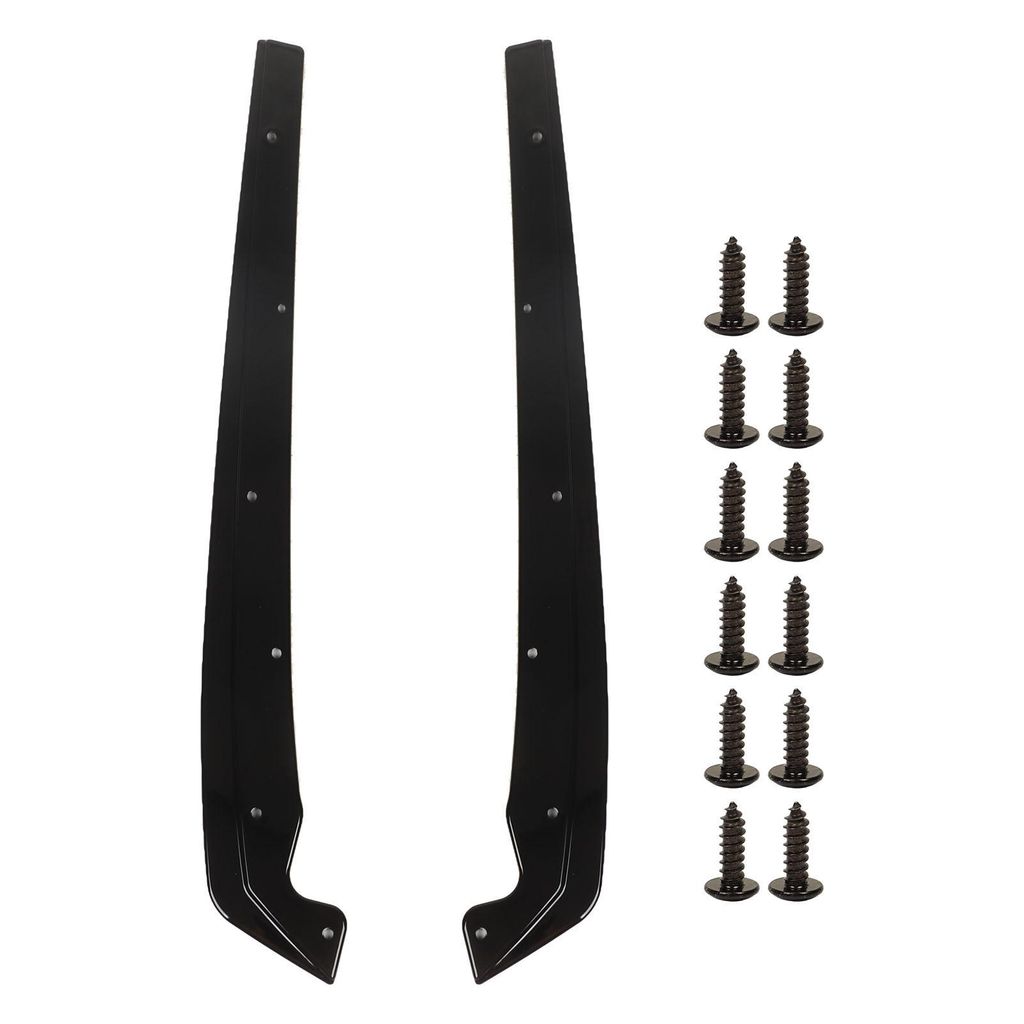 Glänzend schwarze Heckstoßstangen-Seitenschweller für 5er G30 G31 M Sport 2017–2022