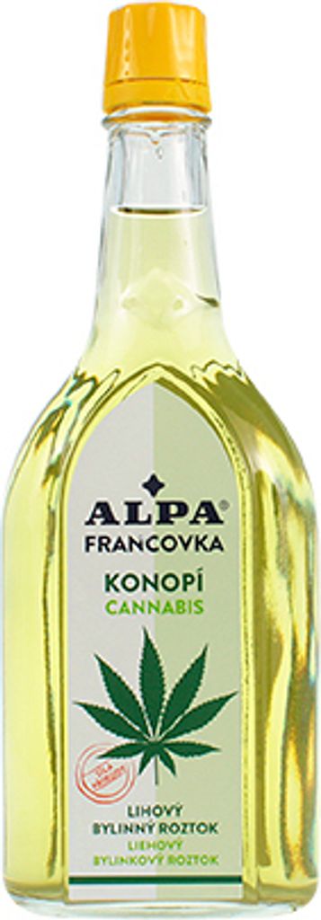 Alpa Francovka Roztwór ziołowy zawierający alkohol z konopi Zdjęcie produktu 