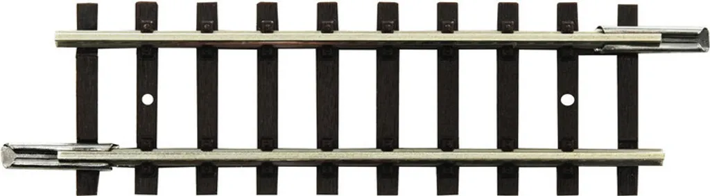 Rail de Chemin de Fer N Fleischmann 22205 - Segment Droit 50mm Noir