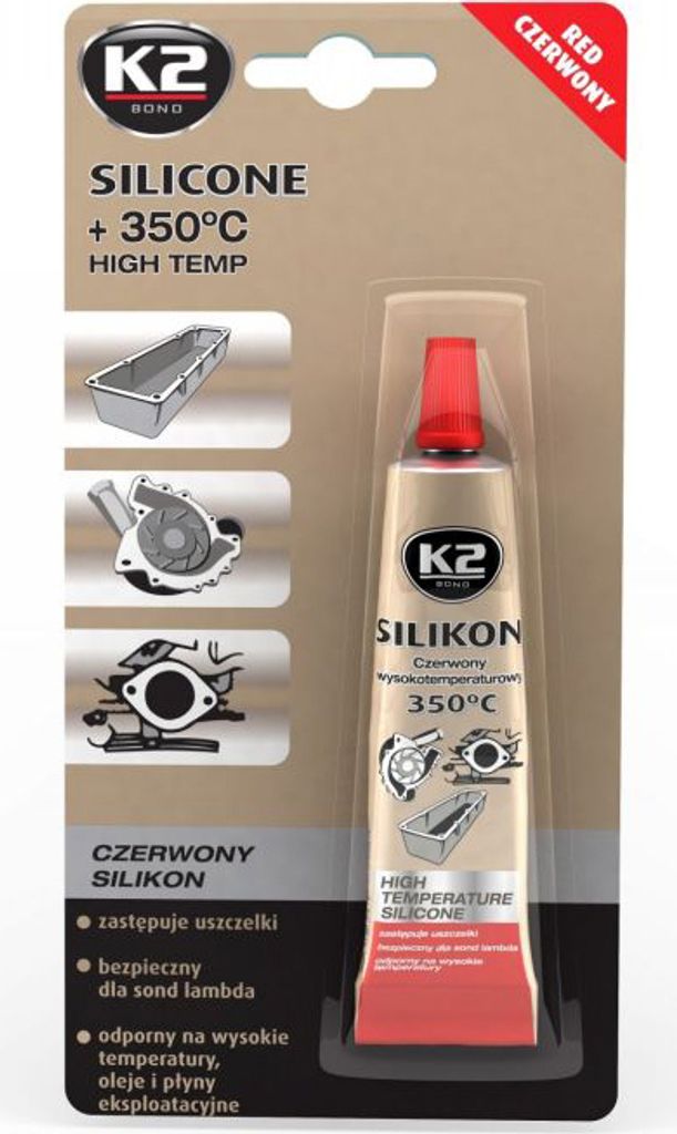 K2 K2 SILICONE RED 21 g - silikon pro | Kaufland.cz