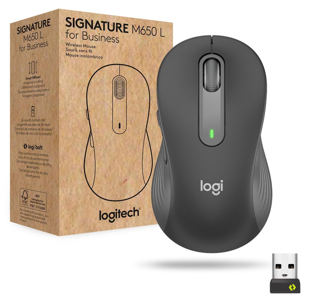 Logitech Signature M650 for Business Maus Produktbild 