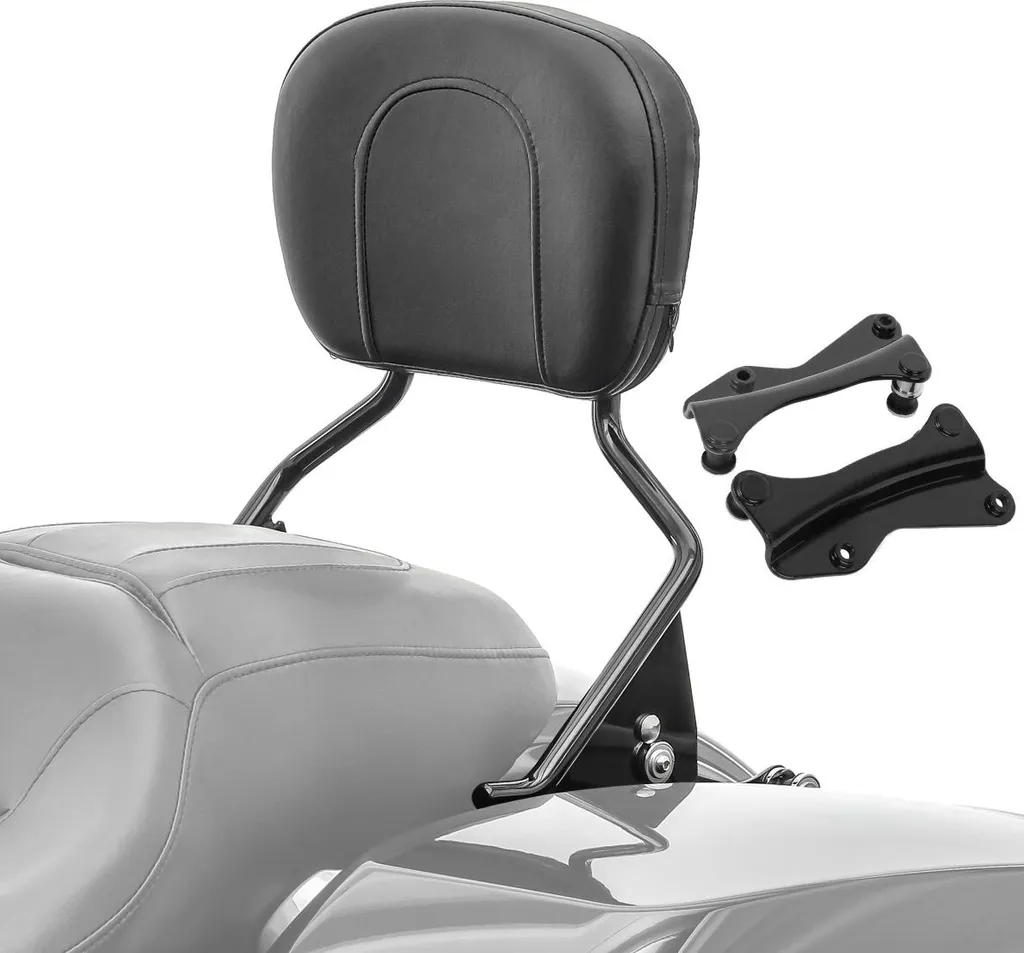 Sissy Bar Harley Street Glide 14-25 : Fini la Fatigue Passager en Duo