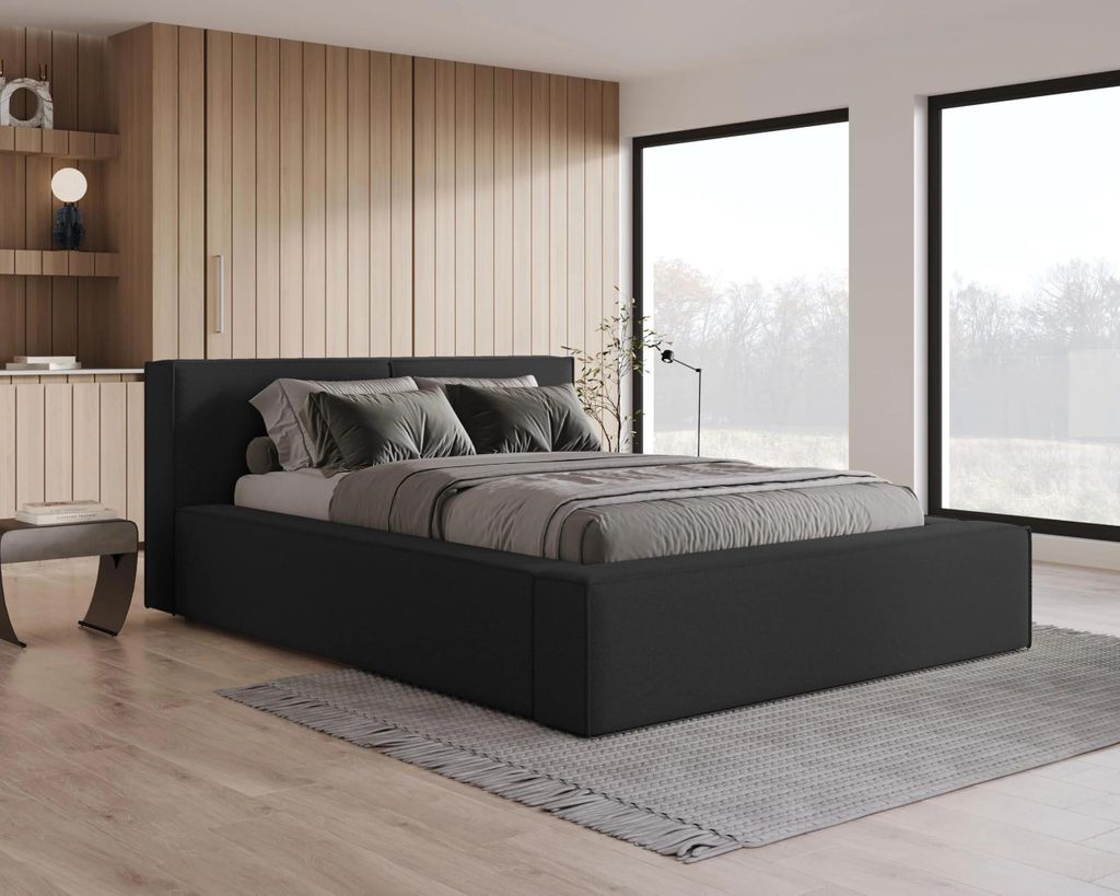 Chilly Möbel Design Bett Lugano - Klassisches Polsterbett Produktbild 