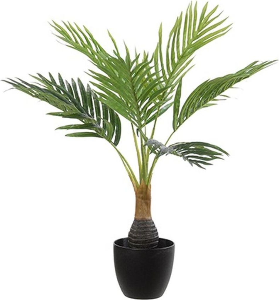artplants.de Deko Kentiapalme CADANA im Dekotopf, 70cm - Kentia Kunstpalme