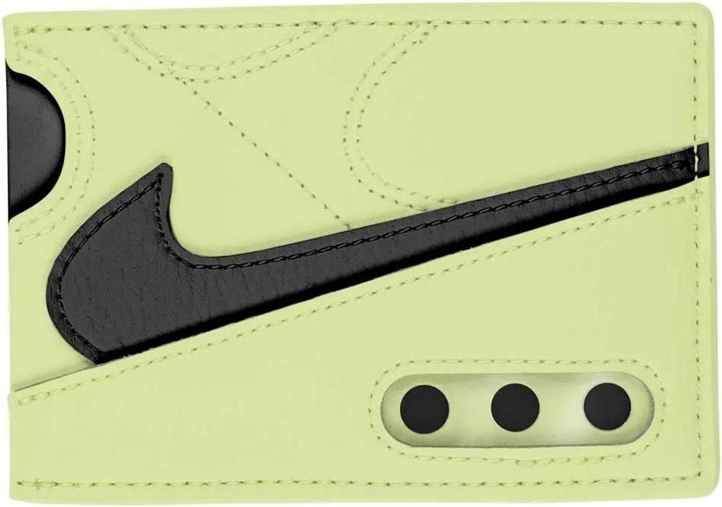 Nike - "Icon Air Max 90" Brieftasche für Karten PP15930 (Einheitsgröße) (Neon-Grün)