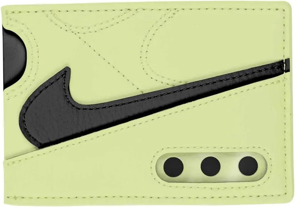 Portefeuille Nike Air Max 90 Jaune pour Homme - Porte-monnaie de Sport