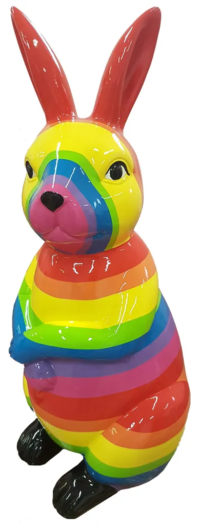 Figurine Abstraite Lapin Statue Sculpture Déco 50cm Modèle A720