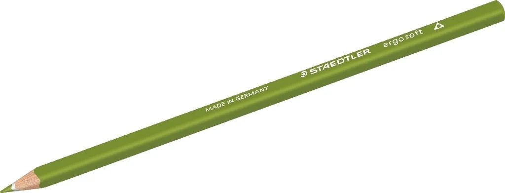 Crayons de couleur triangulaires Ergosoft oliv 100% Staedtler 12x